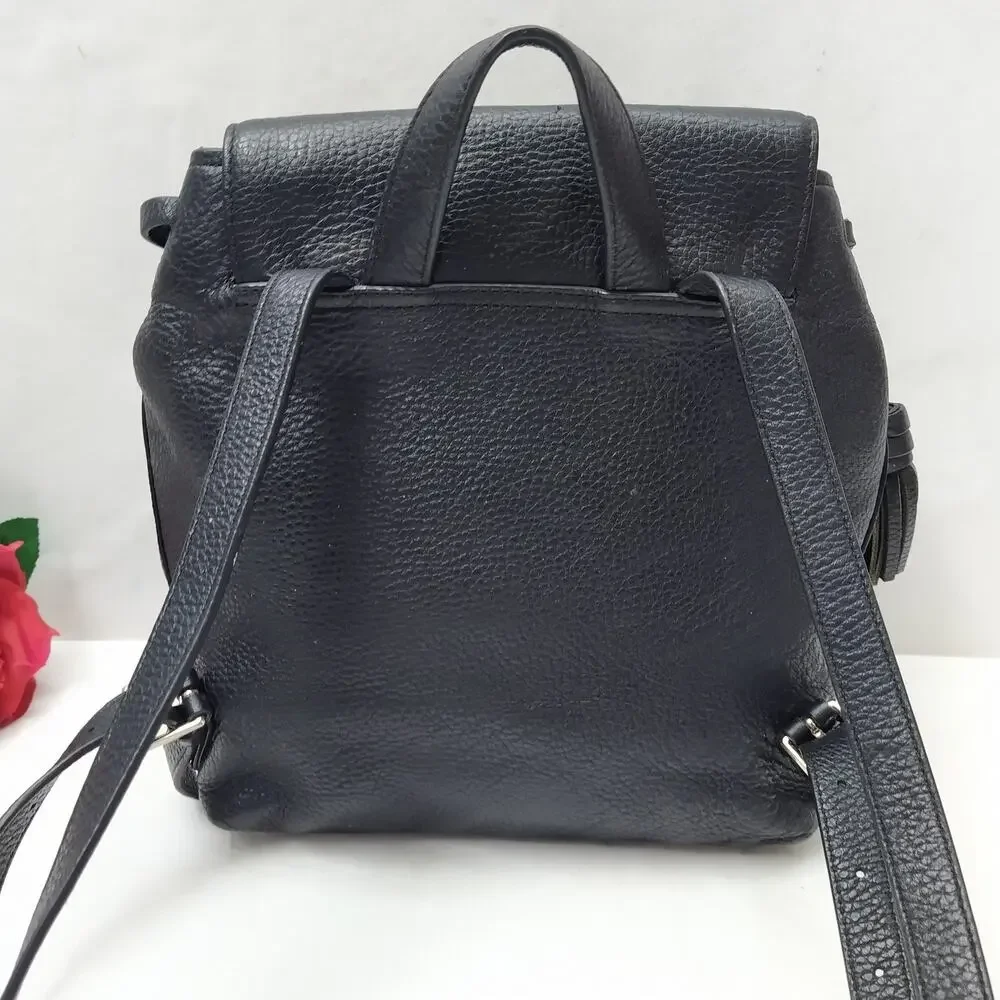 kate spade Black Leather Backpack